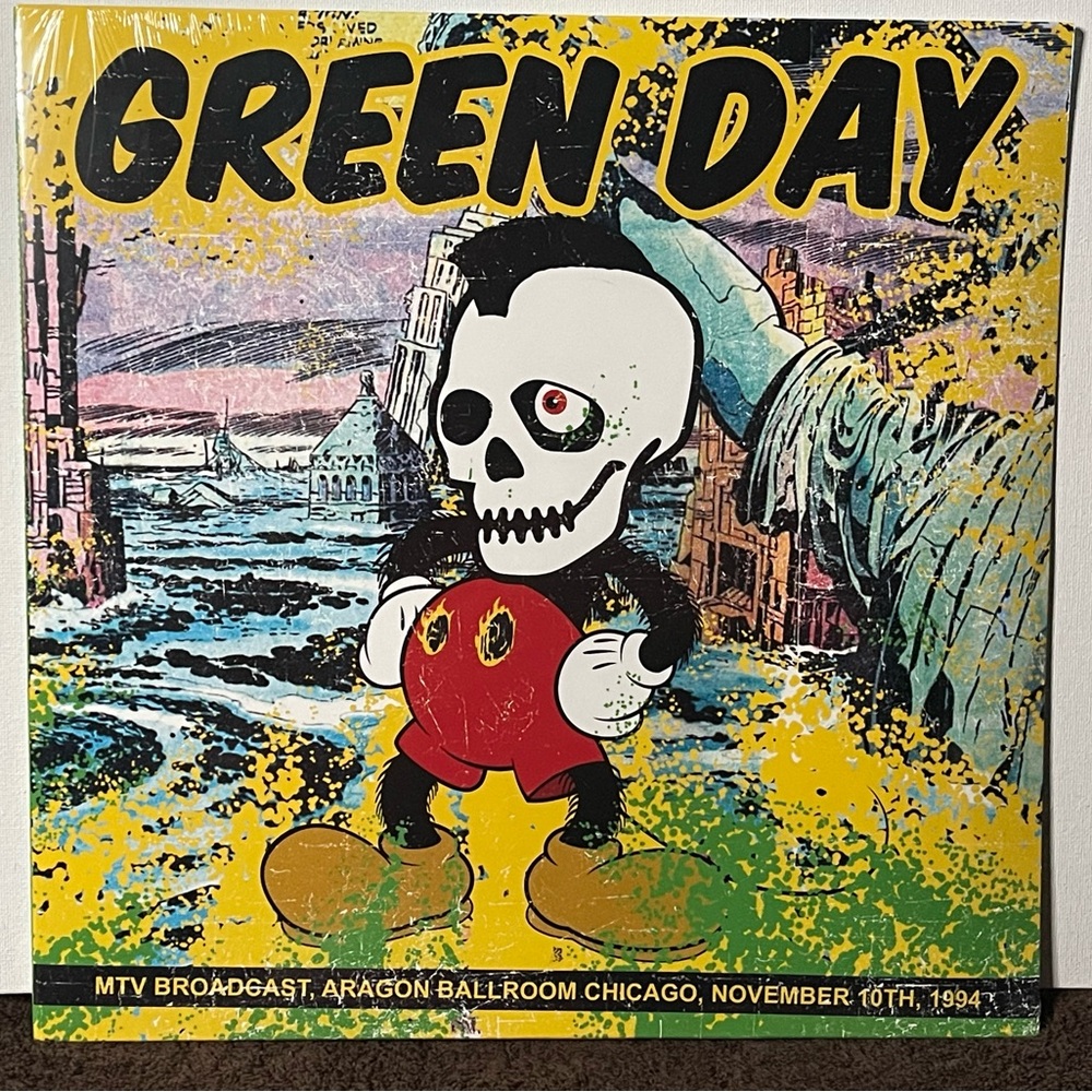 Green Day Live Vinyl LP NEW MTV Chicago 11/10/1994